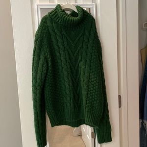 Vestique Green Turtleneck- worn a few times
